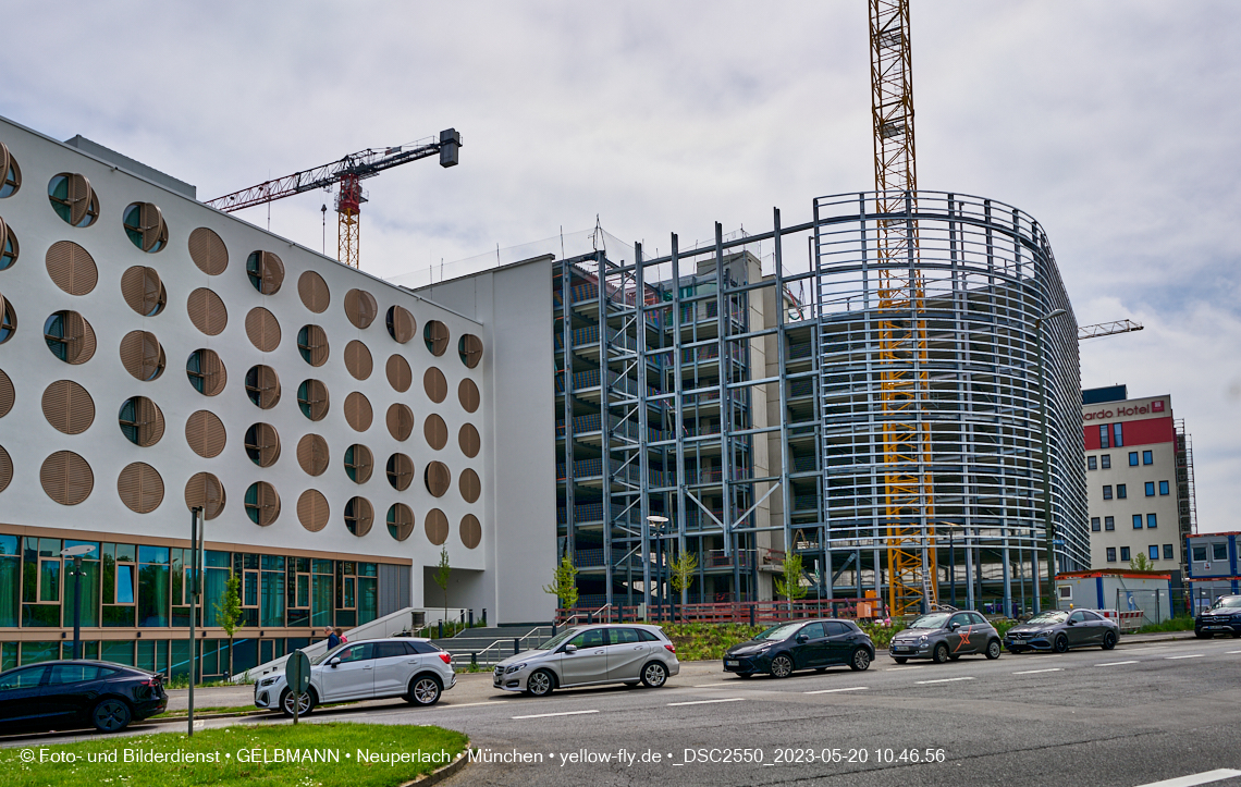 20.05.2023 - REVO Boardinghaus und Hochgarage in Neuperlach